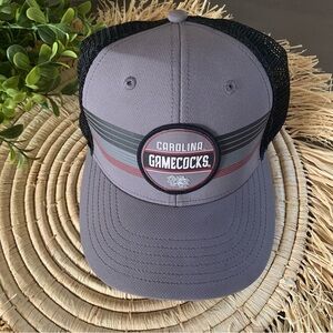 TOP OF THE WORLD CAROLINA GAMECOCKS USC Mesh Snap Back Trucker‎ Hat Black Gray